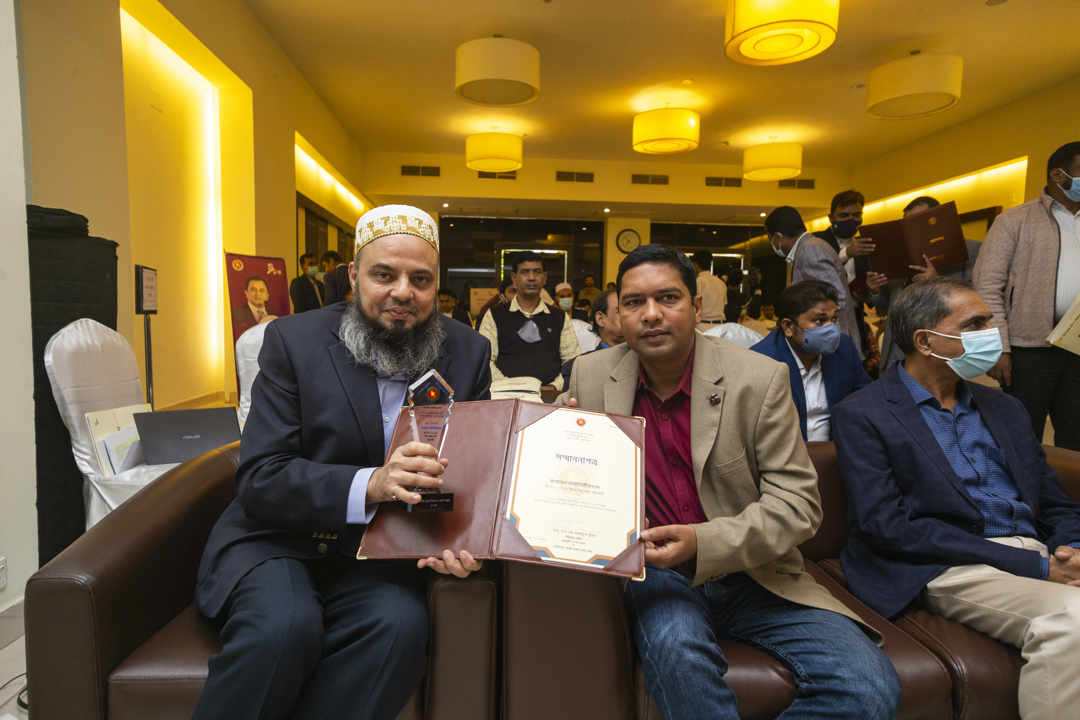 Biogen Pharmaceuticals Ltd. Gets highest VAT payer awards-2021 in Patuakhali district.