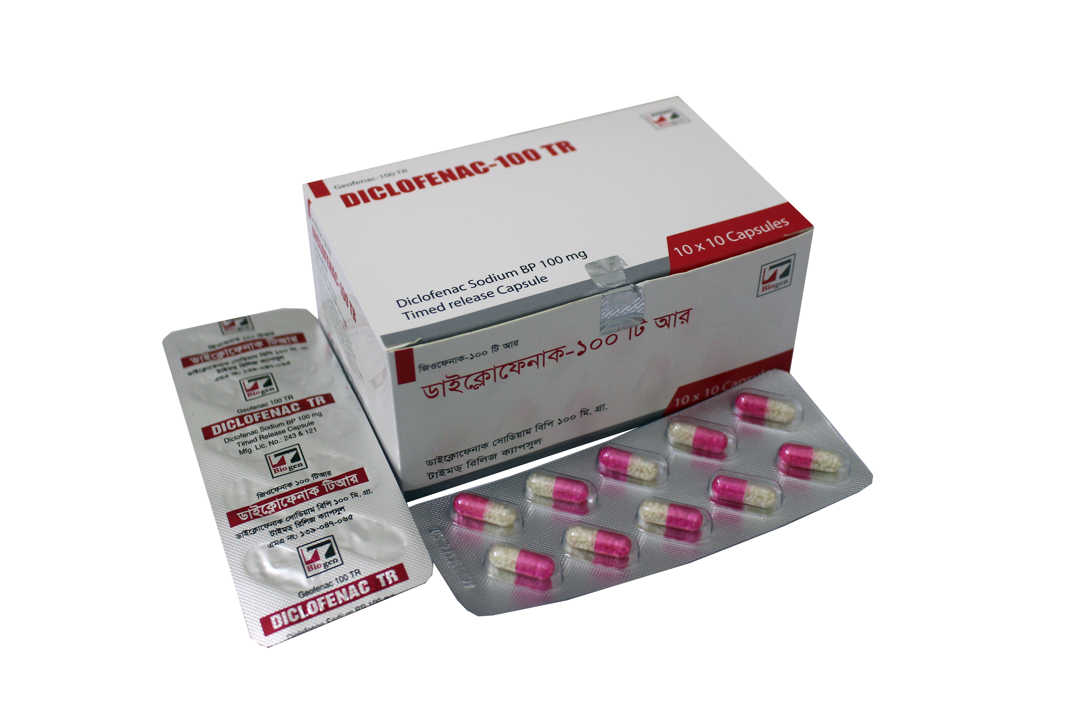 Diclofenac TR 100 Tablet 10x10