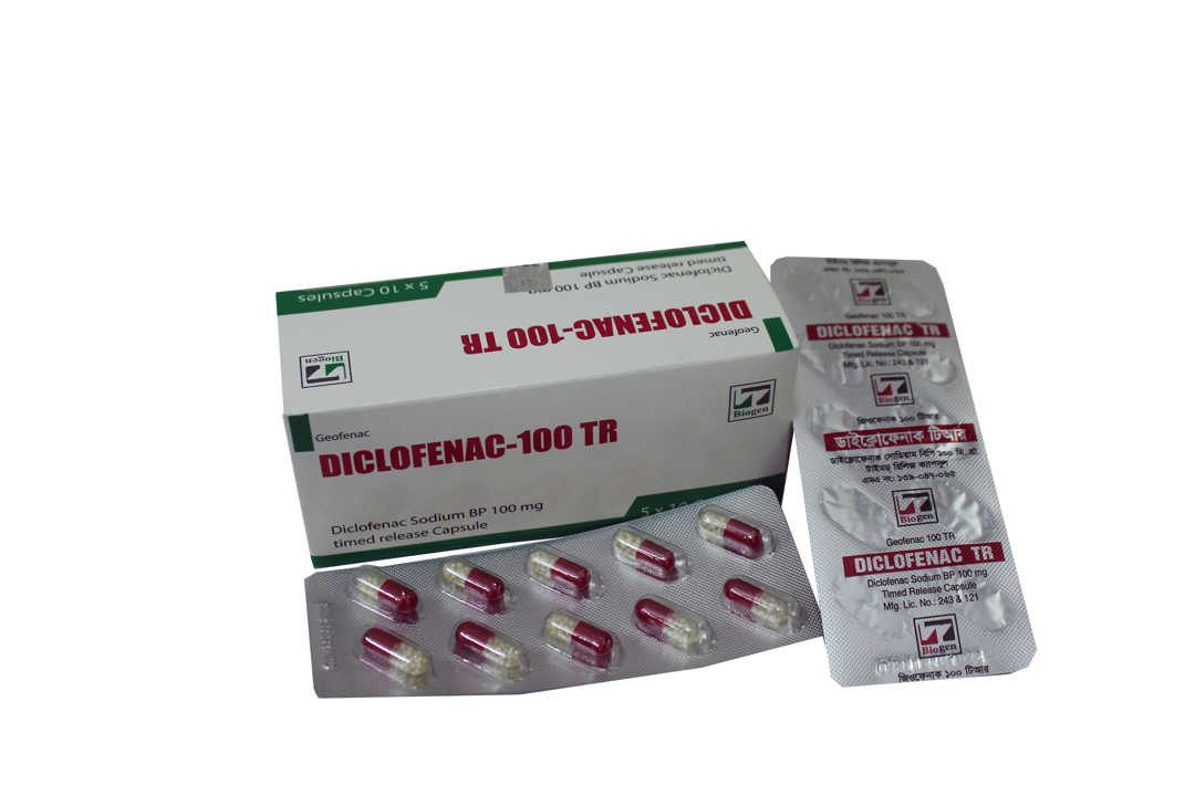 Diclofenac TR 100 Tablet 5X10